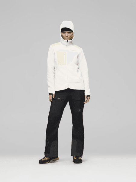 Hovedbilde trollveggen warm3 Zip Hood W's