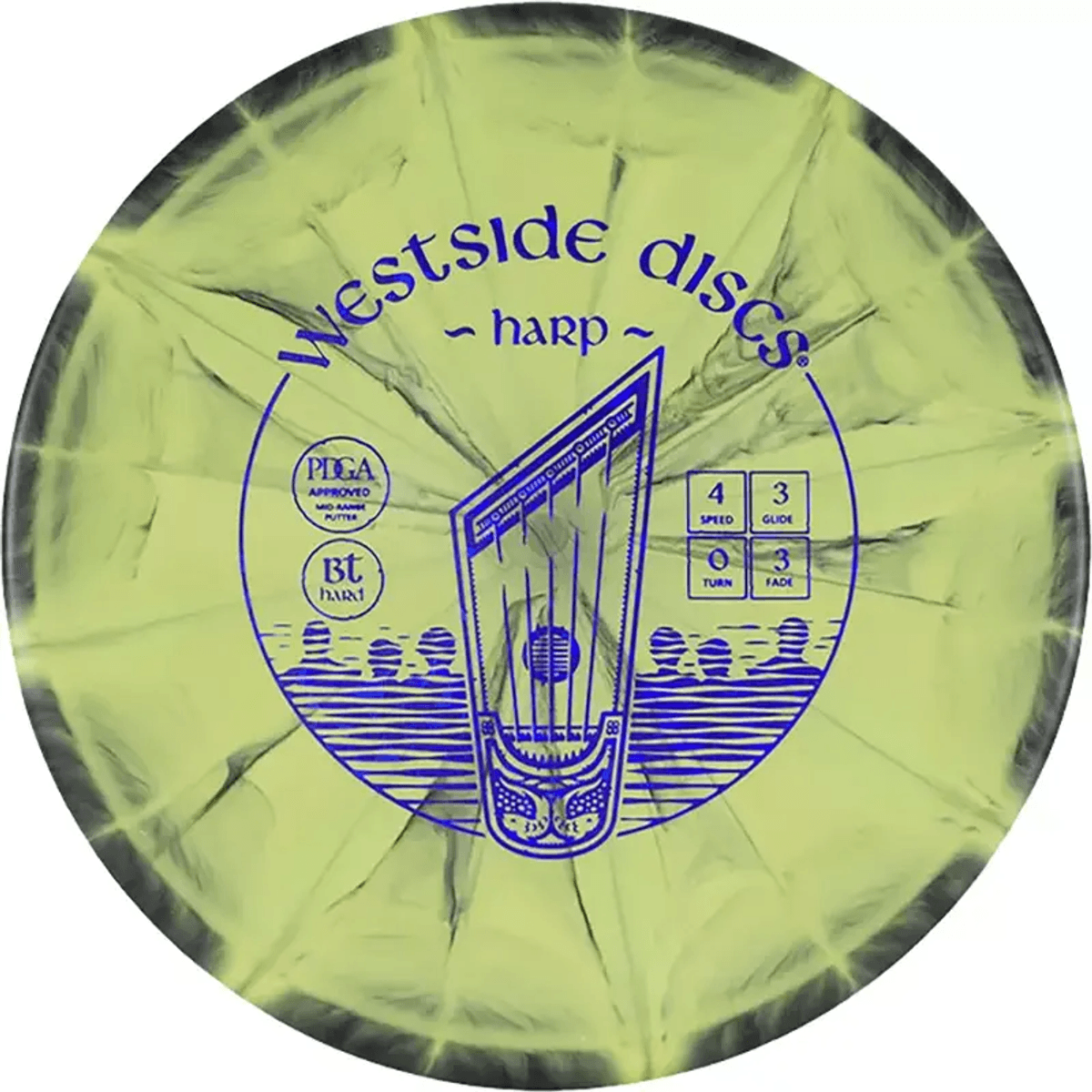 BT Burst Hard Putter Harp