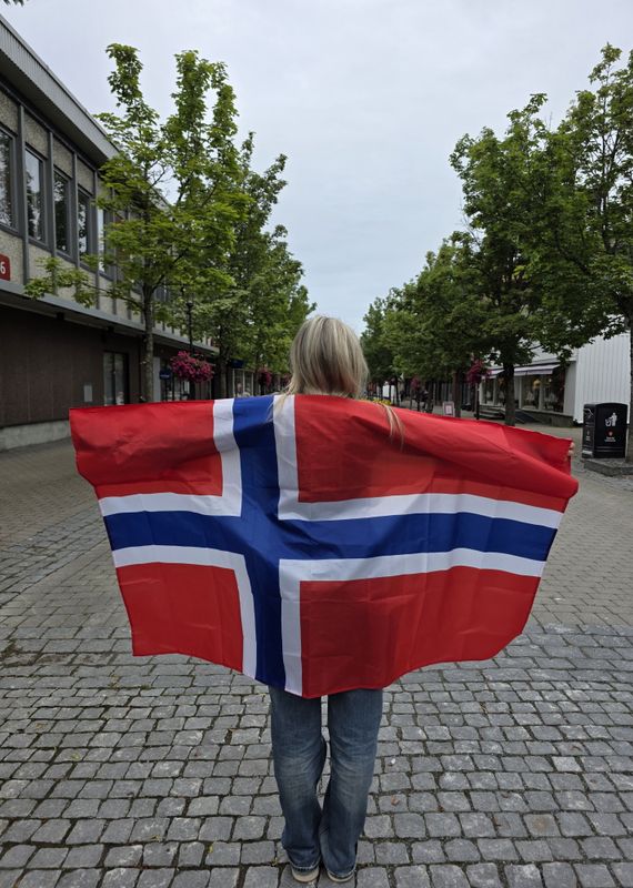 NORGE FLAGG / FLAGGKAPPE