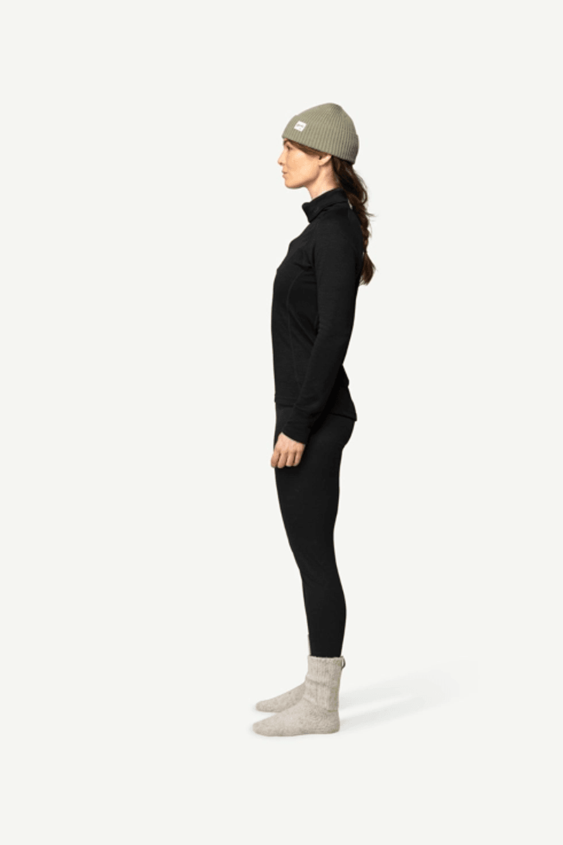 DUO ACTIVE MERINO 205 Z.NECK WMN